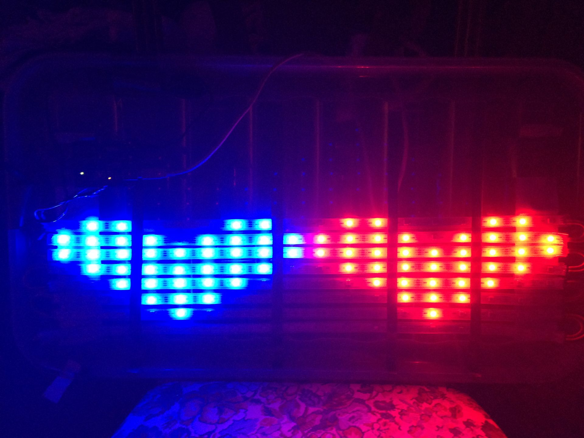 RGB LED matrix build